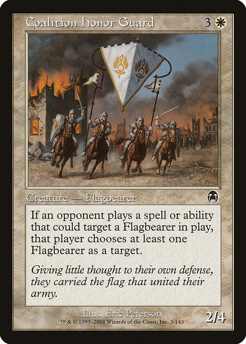 Coalition Honor Guard, art by Eric Peterson