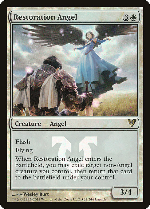 Restoration Angel, art by Wesley Burt