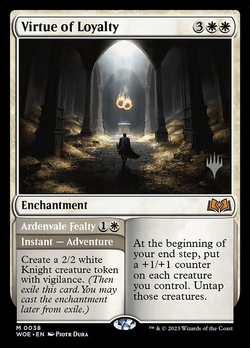 Virtue of Loyalty // Ardenvale Fealty, art by Piotr Dura