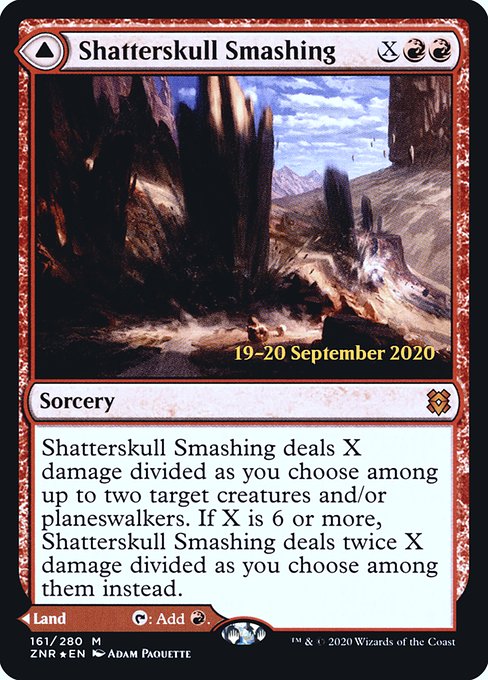 Shatterskull Smashing // Shatterskull, the Hammer Pass, art by Adam Paquette