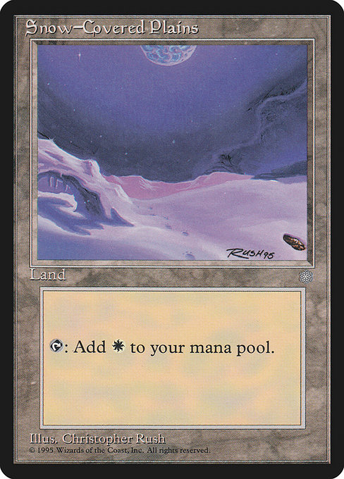 Snow-Covered Plains, art by Christopher Rush