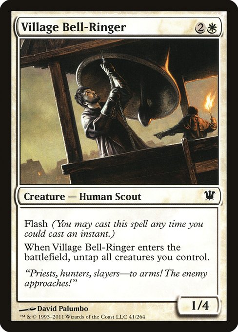 Village Bell-Ringer, art by David Palumbo