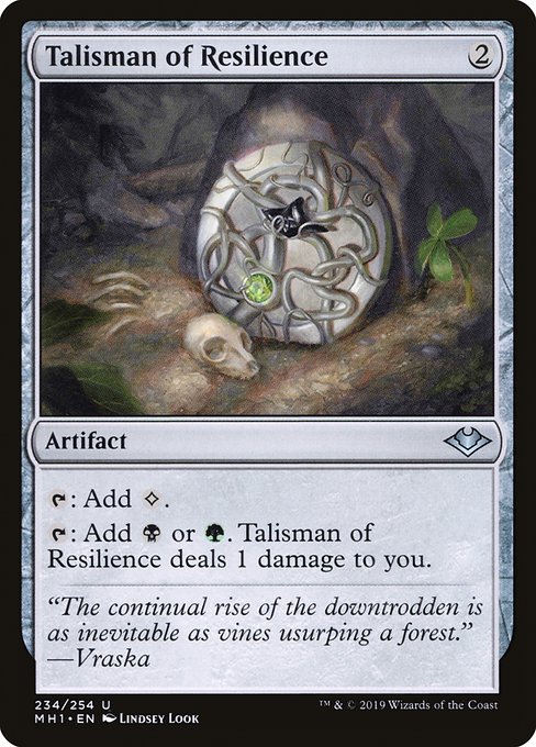 Talisman of Resilience, art by Lindsey Look
