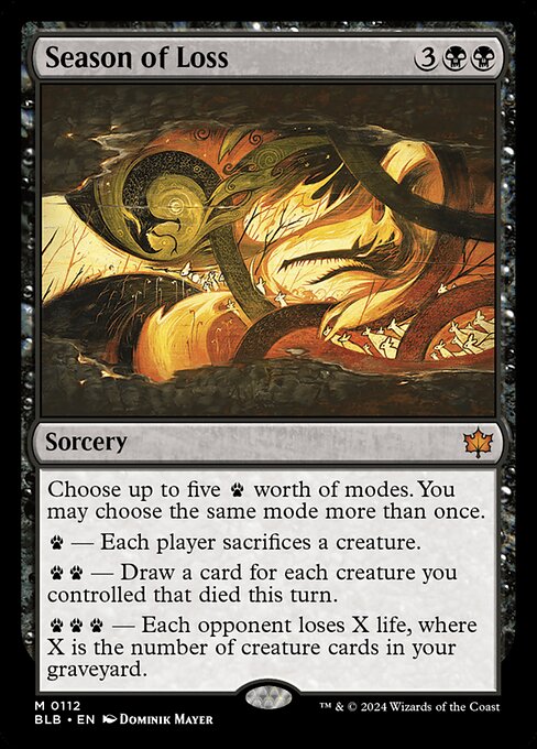 Season of Loss, art by Dominik Mayer