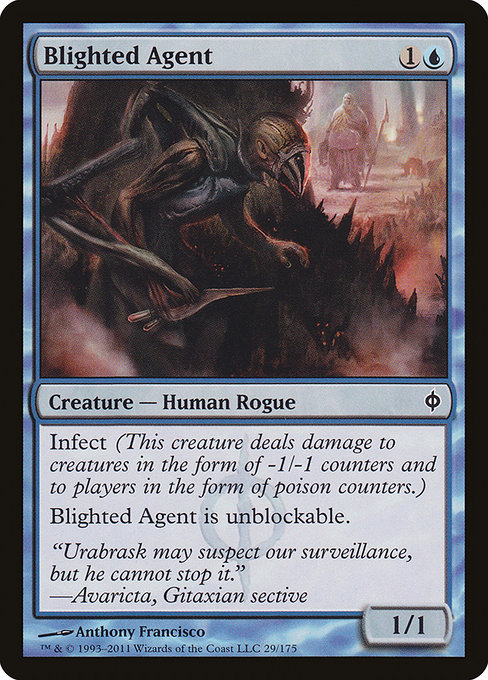 Blighted Agent, art by Anthony Francisco