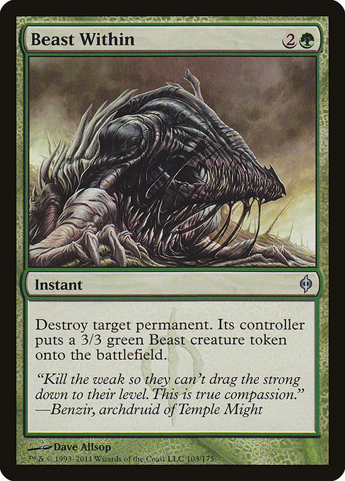 Beast Within, art by Dave Allsop