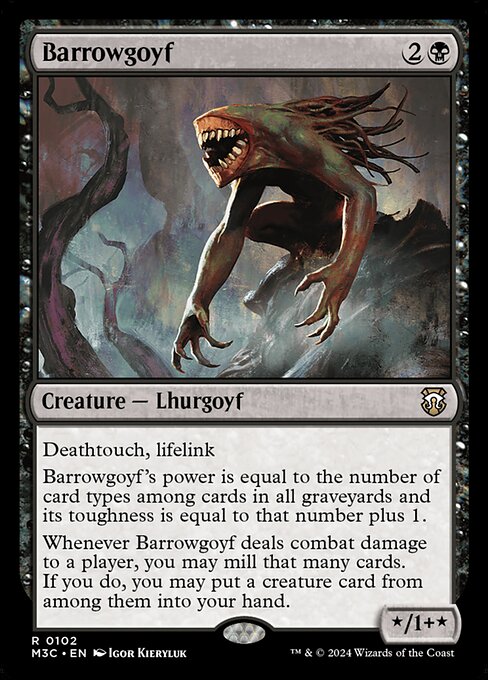 Barrowgoyf, art by Igor Kieryluk