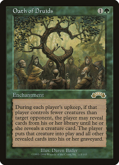 Oath of Druids, art by Daren Bader
