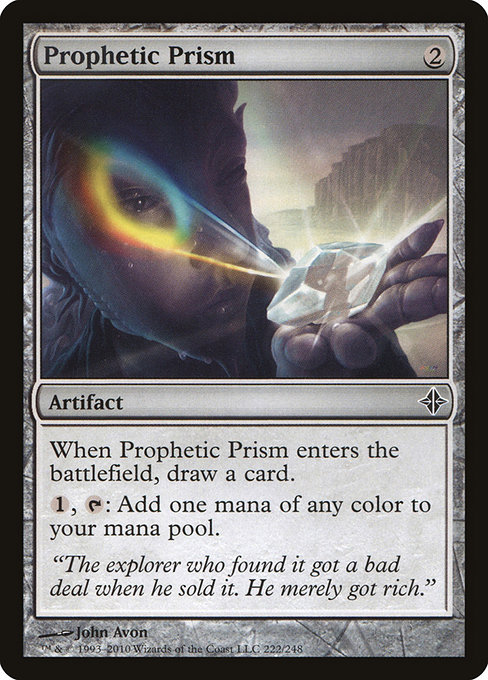 Prophetic Prism, art by John Avon