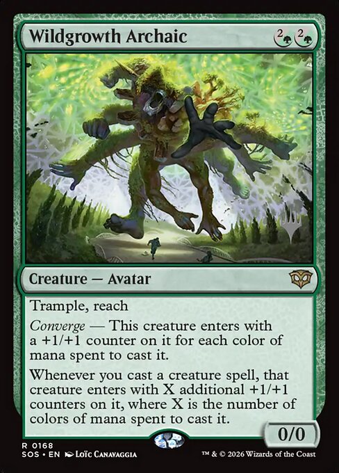 Wildgrowth Archaic, art by Loïc Canavaggia
