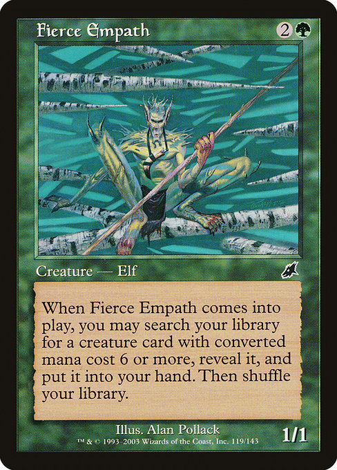 Fierce Empath, art by Alan Pollack