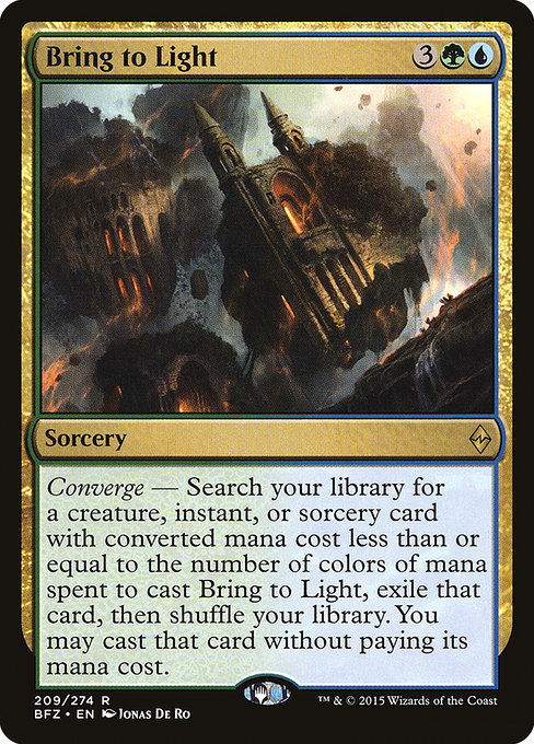 Bring to Light, art by Jonas De Ro