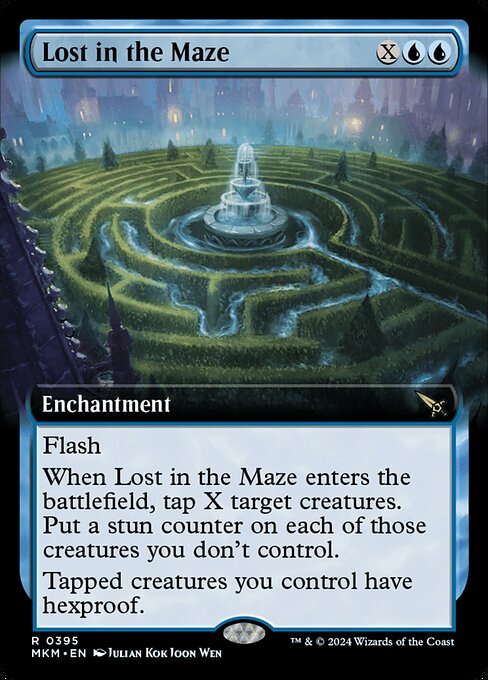 Lost in the Maze, art by Julian Kok Joon Wen