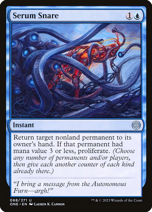 Serum Snare, art by Lauren K. Cannon