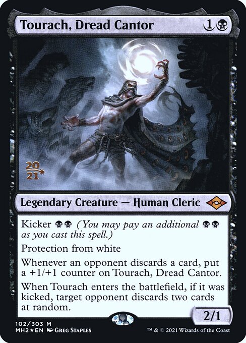Tourach, Dread Cantor, art by Greg Staples