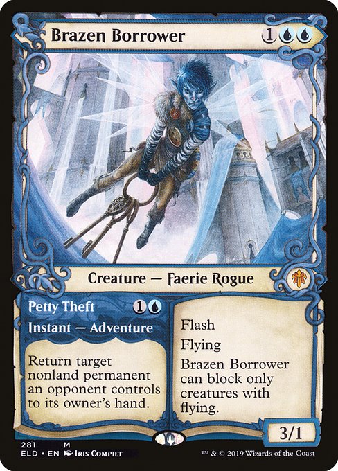 Brazen Borrower // Petty Theft, art by Iris Compiet