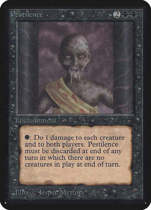 Pestilence, art by Jesper Myrfors
