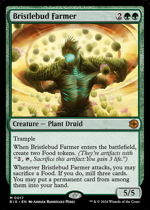 Bristlebud Farmer, art by Adrián Rodríguez Pérez