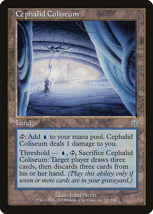 Cephalid Coliseum, art by John Avon