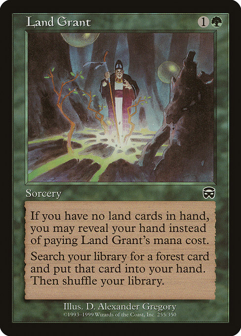 Land Grant, art by D. Alexander Gregory