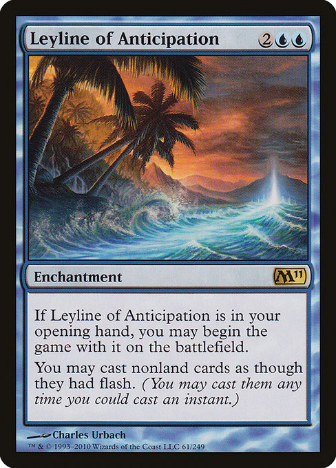 Leyline of Anticipation, art by Charles Urbach