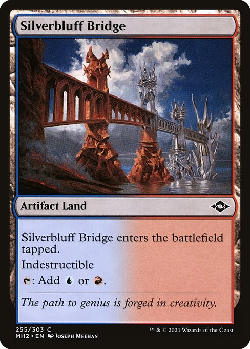 Silverbluff Bridge, art by Joseph Meehan