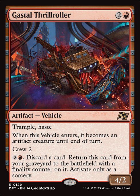 Gastal Thrillroller, art by Caio Monteiro