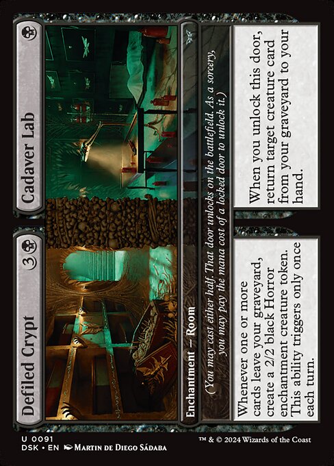 Defiled Crypt // Cadaver Lab, art by Martin de Diego Sádaba