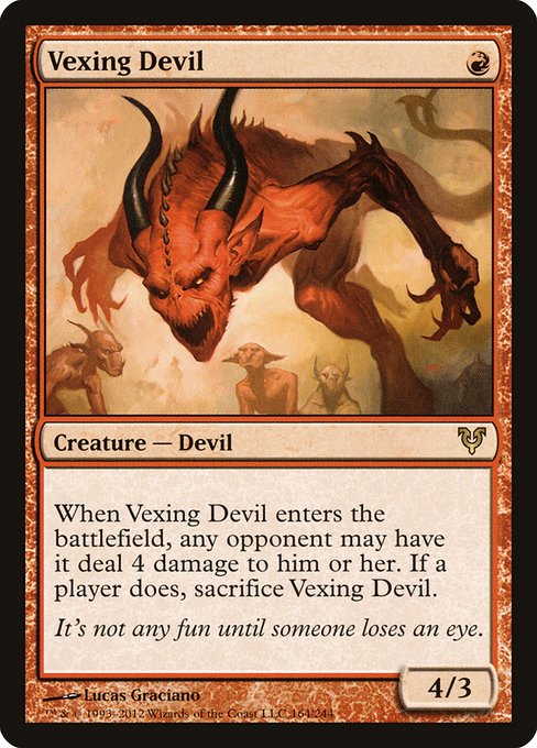 Vexing Devil, art by Lucas Graciano