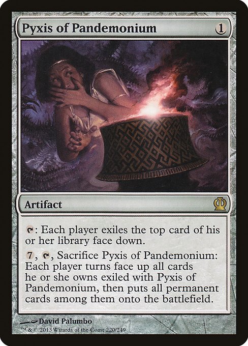 Pyxis of Pandemonium, art by David Palumbo