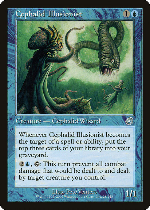 Cephalid Illusionist, art by Pete Venters