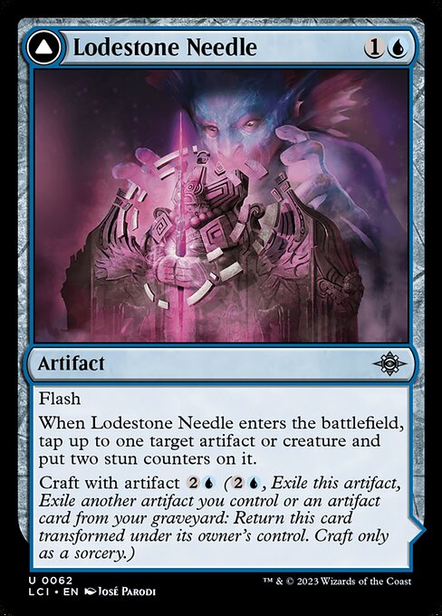 Lodestone Needle // Guidestone Compass, art by José Parodi