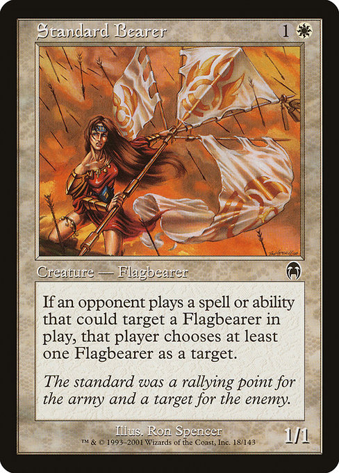 Standard Bearer, art by Ron Spencer
