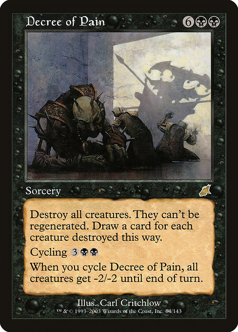 Decree of Pain, art by Carl Critchlow