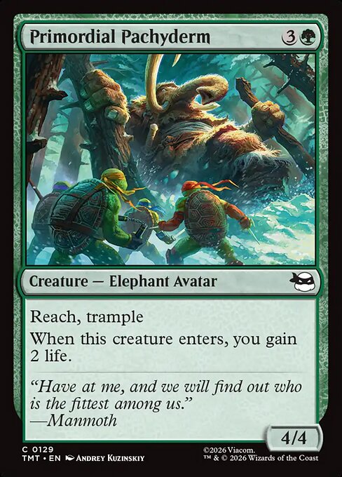 Primordial Pachyderm, art by Andrey Kuzinskiy