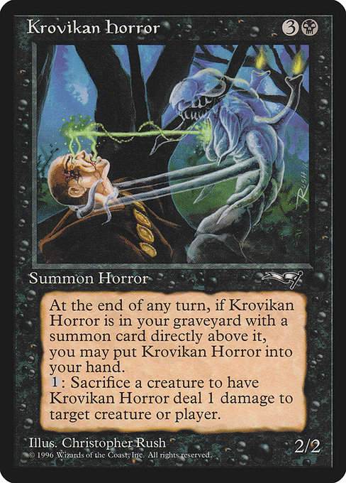 Krovikan Horror, art by Christopher Rush