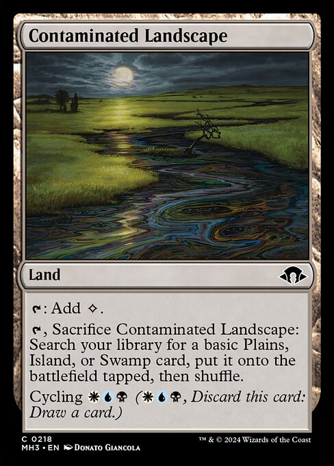 Contaminated Landscape, art by Donato Giancola