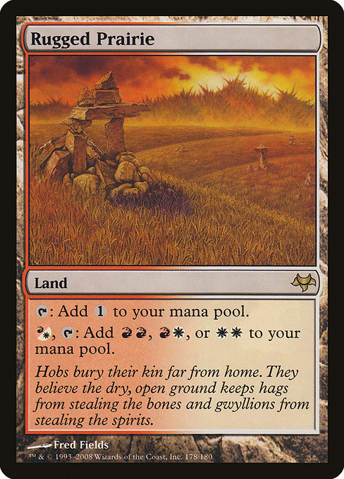 Rugged Prairie, art by Fred Fields