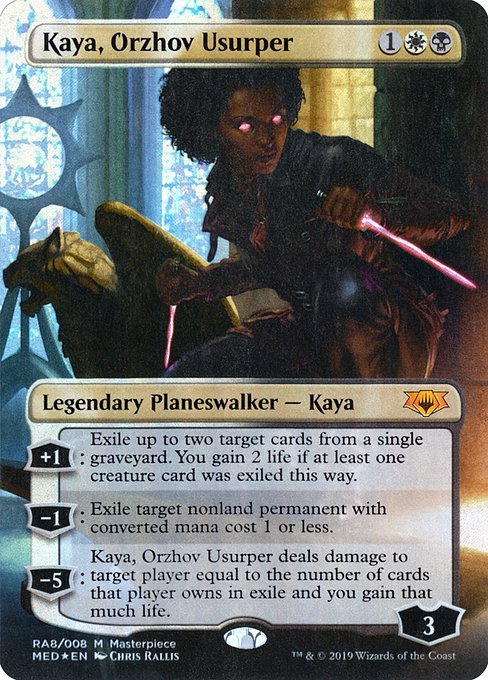 Kaya, Orzhov Usurper, art by Chris Rallis