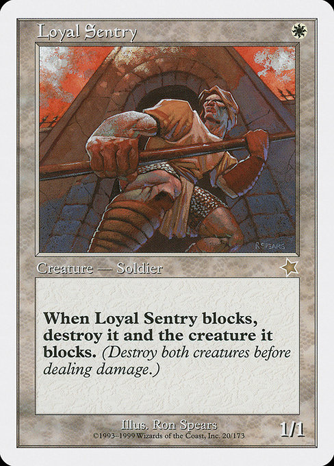 Loyal Sentry, art by Ron Spears