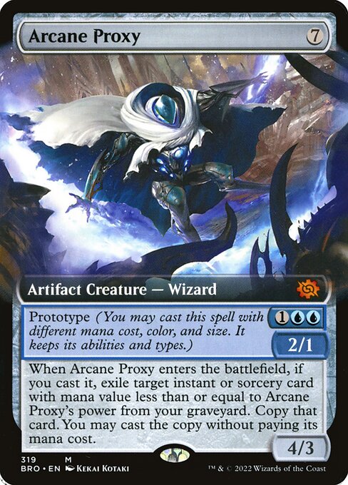 Arcane Proxy, art by Kekai Kotaki