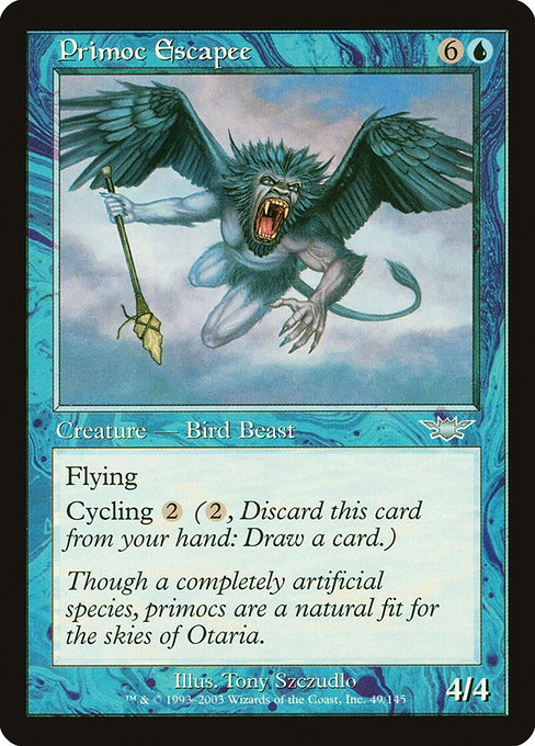 Primoc Escapee, art by Tony Szczudlo