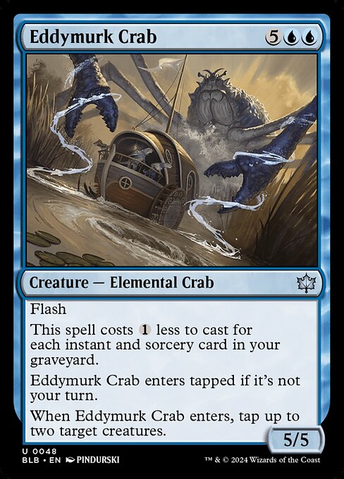 Eddymurk Crab, art by PINDURSKI