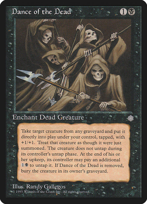 Dance of the Dead, art by Randy Gallegos