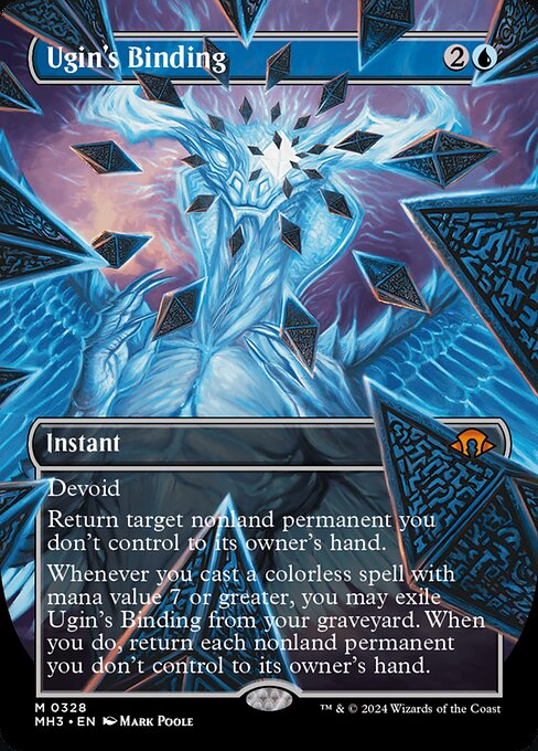 Ugin's Binding, art by Mark Poole