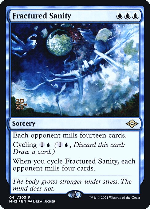Fractured Sanity, art by Drew Tucker