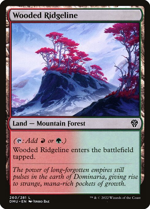 Wooded Ridgeline, art by Jinho Bae