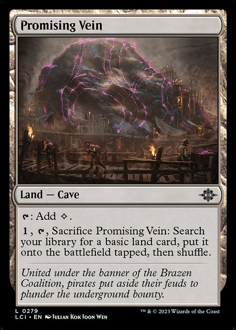 Promising Vein, art by Julian Kok Joon Wen