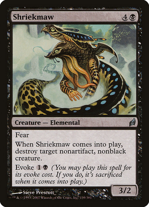 Shriekmaw, art by Steve Prescott
