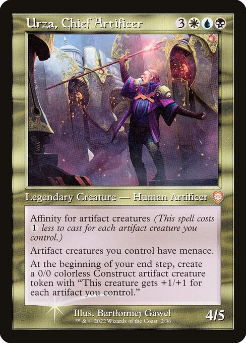 Urza, Chief Artificer, art by Bartłomiej Gaweł